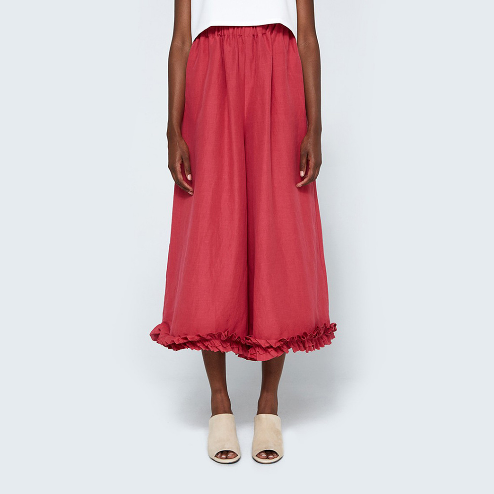 Creatures of Comfort high waist linen Camelot Pant